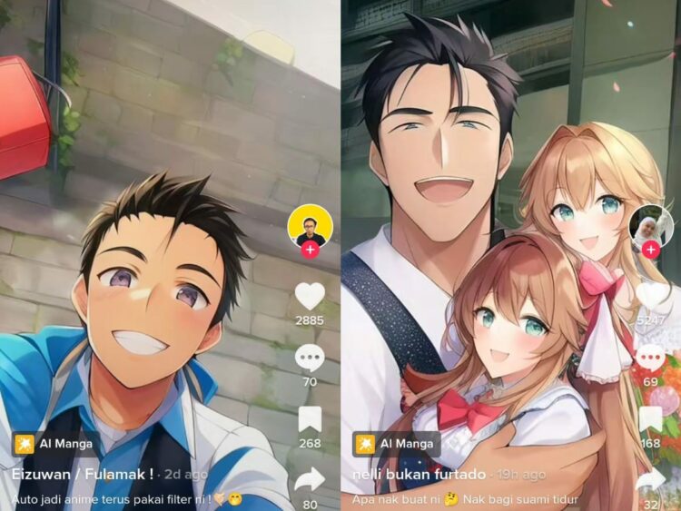 Cara Mengubah Wajah Menjadi Karakter Anime Di Aplikasi Tiktok Dan Snapchat Mudah Dilakukan Lho