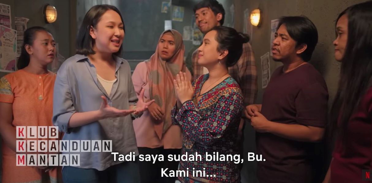 Sinopsis Klub Kecanduan Mantan Serial Komedi Baru di Netflix