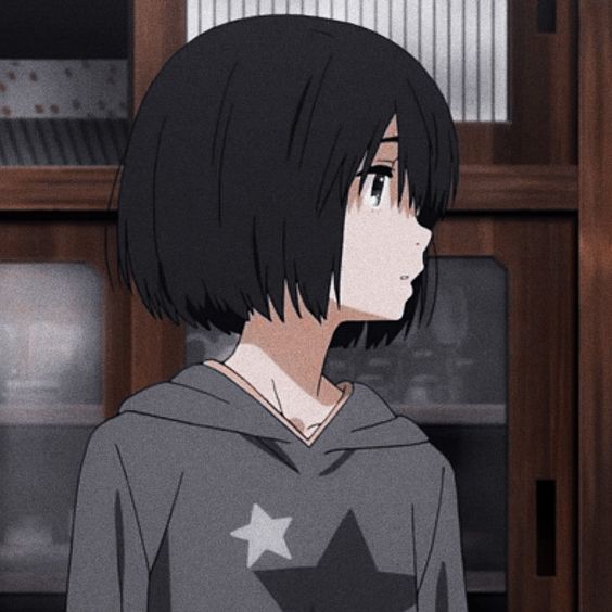 Kompilasi Foto Profil WA Anime Cewek Short Hair