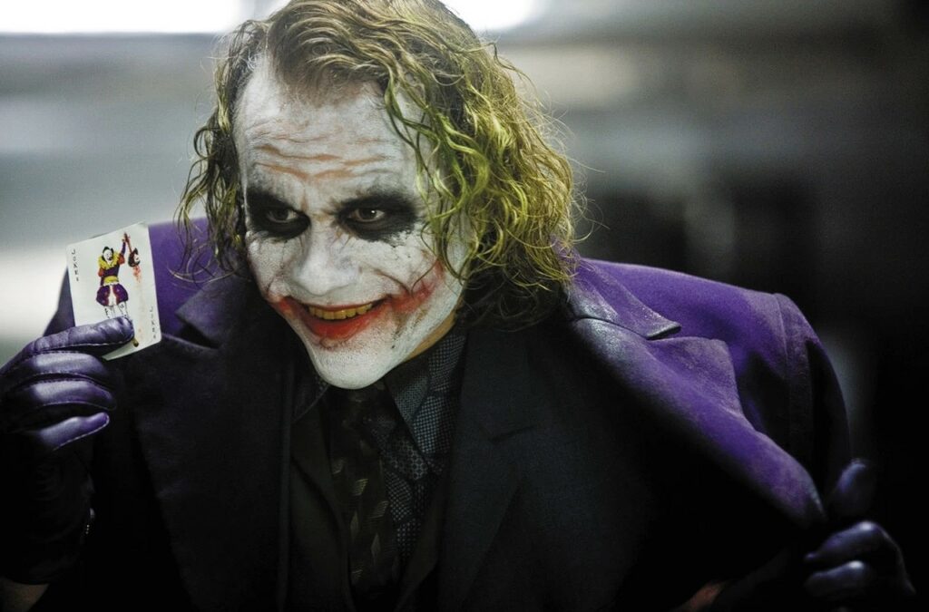 Joker The Dark Knight, Heath Ledger