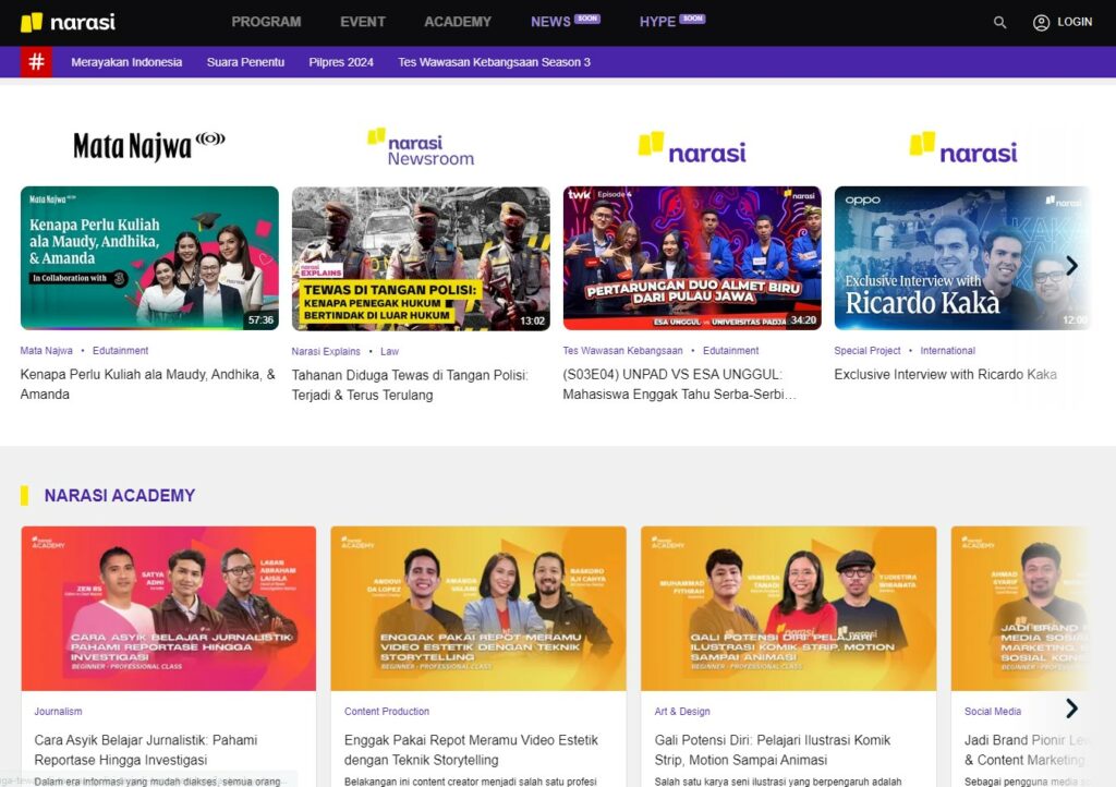 Narasi: Mengulas 5 Keunggulan Platform Berita yang Menarik Perhatian 1 narasi tv