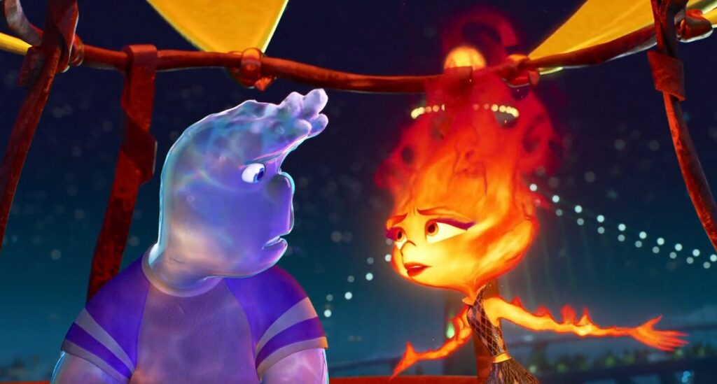 Sinopsis Film Elemental, Kisah Cinta Api dan Air