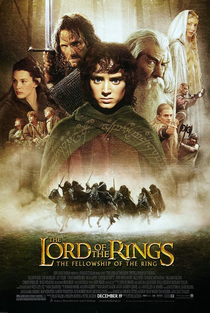 The Lord Of The Rings And The Fellowship of The Rings Film ke 1