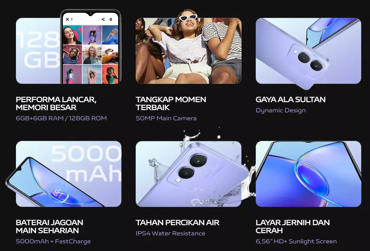 Spesifikasi Vivo Y17s: Ponsel Terbaru dengan Kamera Unggulan!