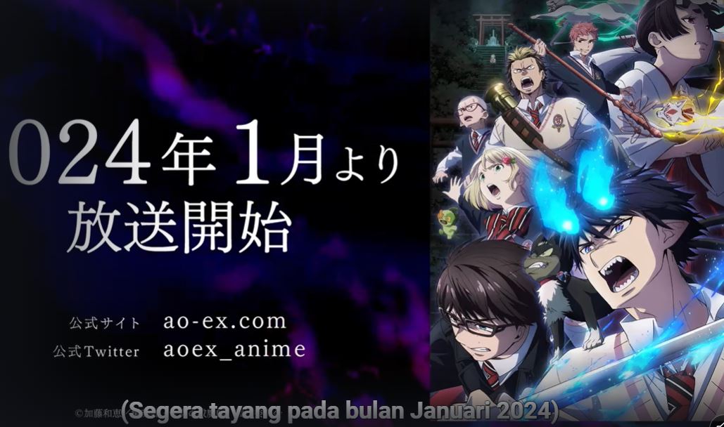 Nonton Blue Exorcist Shimane Iluminati Saga Sub Indo Otakudesu