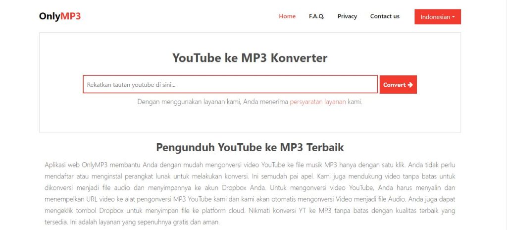 website mp3 konverter