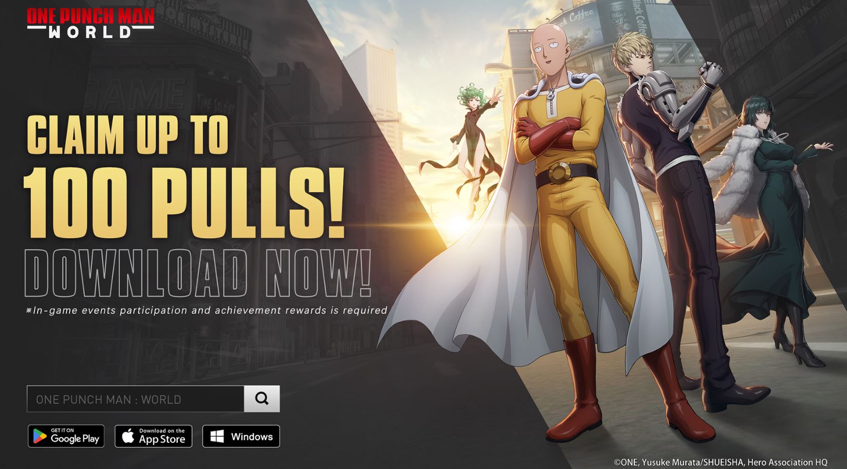 One Punch Man World Rilis Resmi, Kini Bisa Di Download!