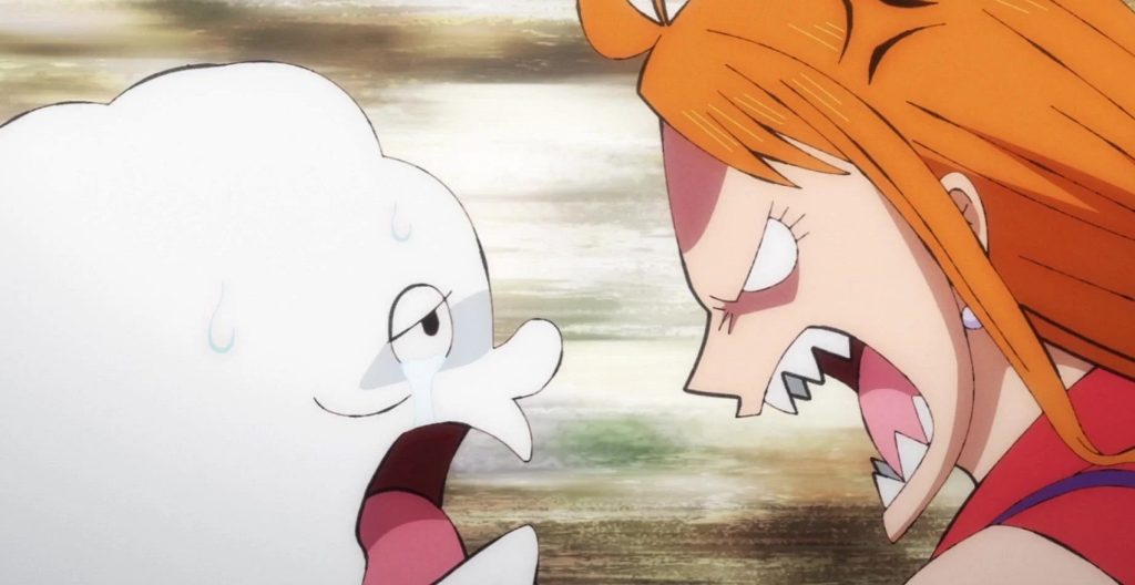 One Piece Apakah Big Mom Masih Hidup, Jika Zeus Masih Bisa Digunakan Nami 1 Big Mom Zeus Nami