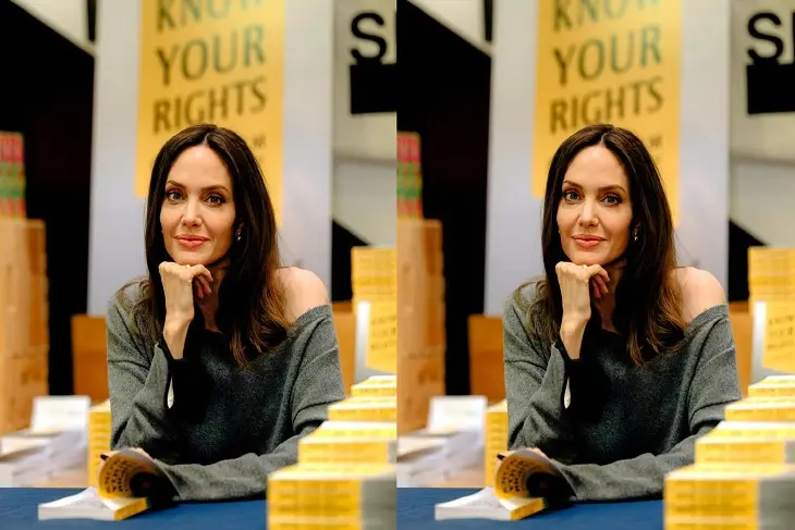 Angelina Jolie Pamer Bekas Luka Mastektomi