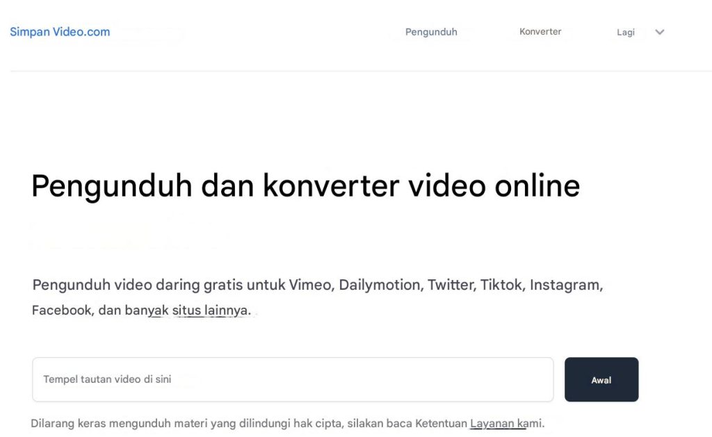 Cara Termudah Untuk Mengunduh Video Apa Pun Tanpa Watermark