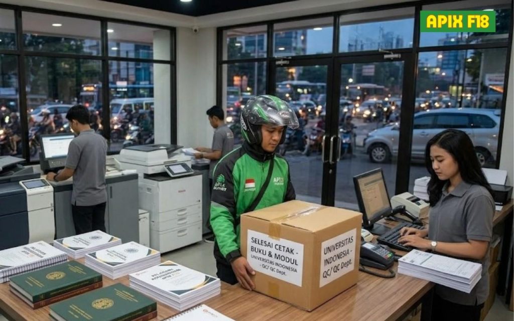 Dari Skripsi, Modul, hingga Laporan! Semua Beres di APIX F18, Cetak Buku Terdekat Jakarta Pusat
