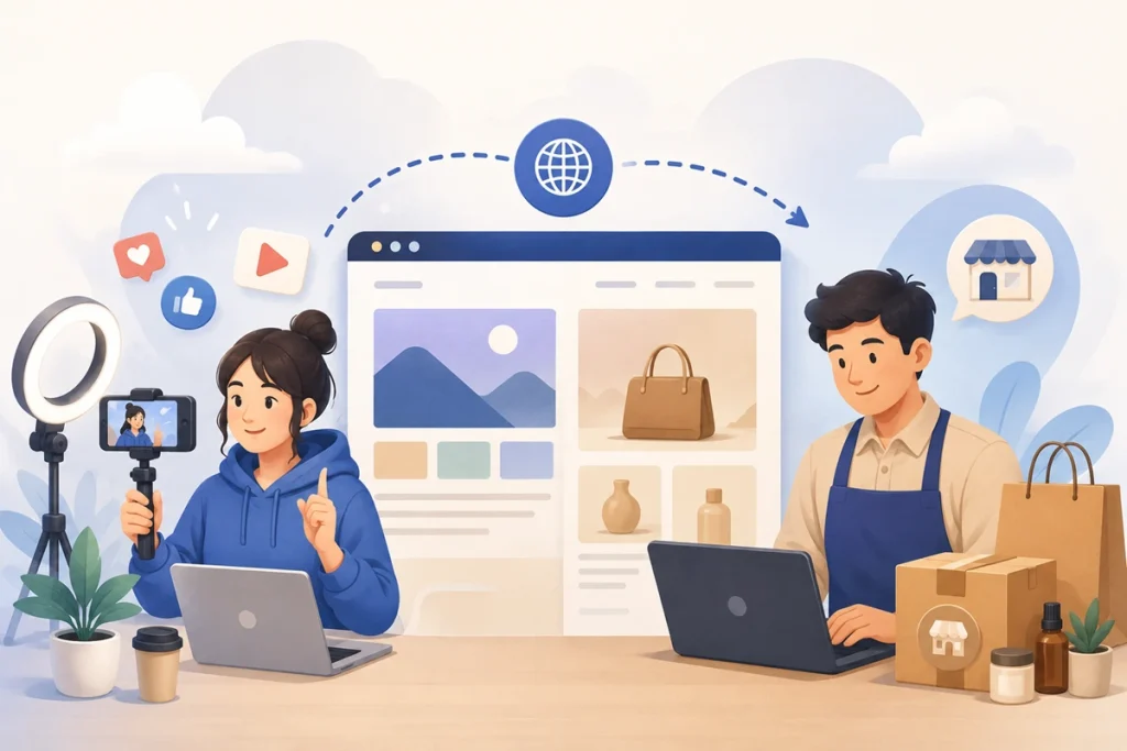 Content Creator dan UMKM Mulai Beralih ke Website Sendiri, Ini Alasannya 1 Content Creator dan UMKM Mulai Beralih ke Website Sendiri, Ini Alasannya
