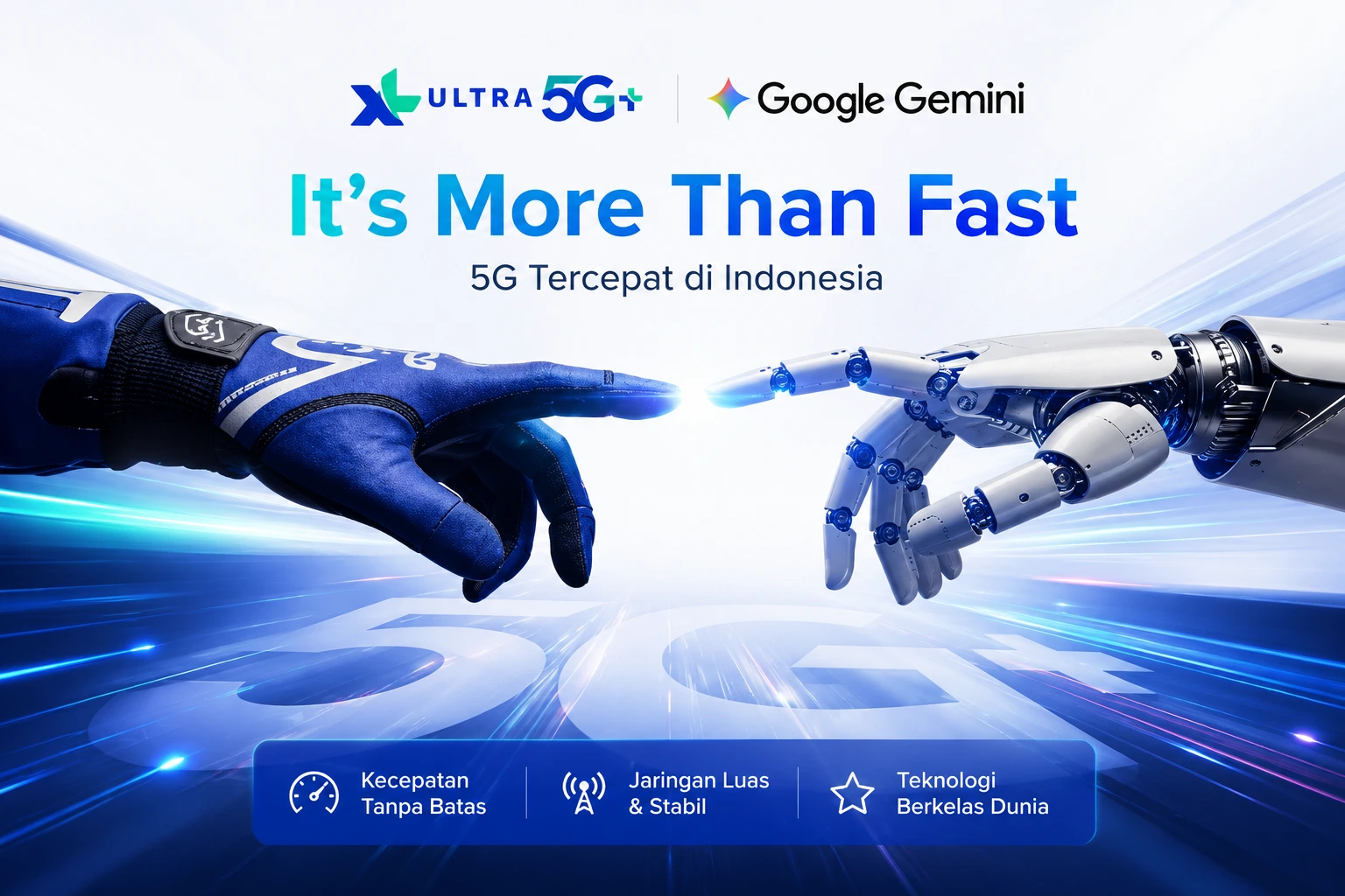Paket Internet XL dengan Penyimpanan 400 GB dan Gemini 3.1 Pro 1 Paket Internet XL dengan Penyimpanan 400 GB dan Gemini 3.1 Pro