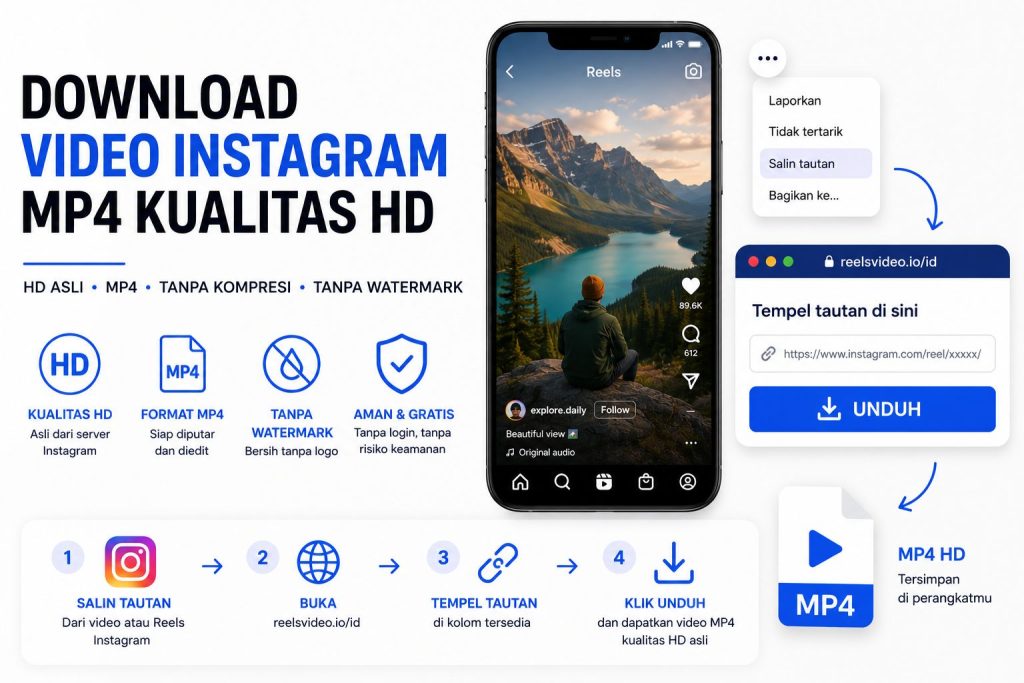 Download Video Instagram MP4 Kualitas HD — Panduan Lengkap 2 Download Video Instagram MP4 Kualitas HD — Panduan Lengkap