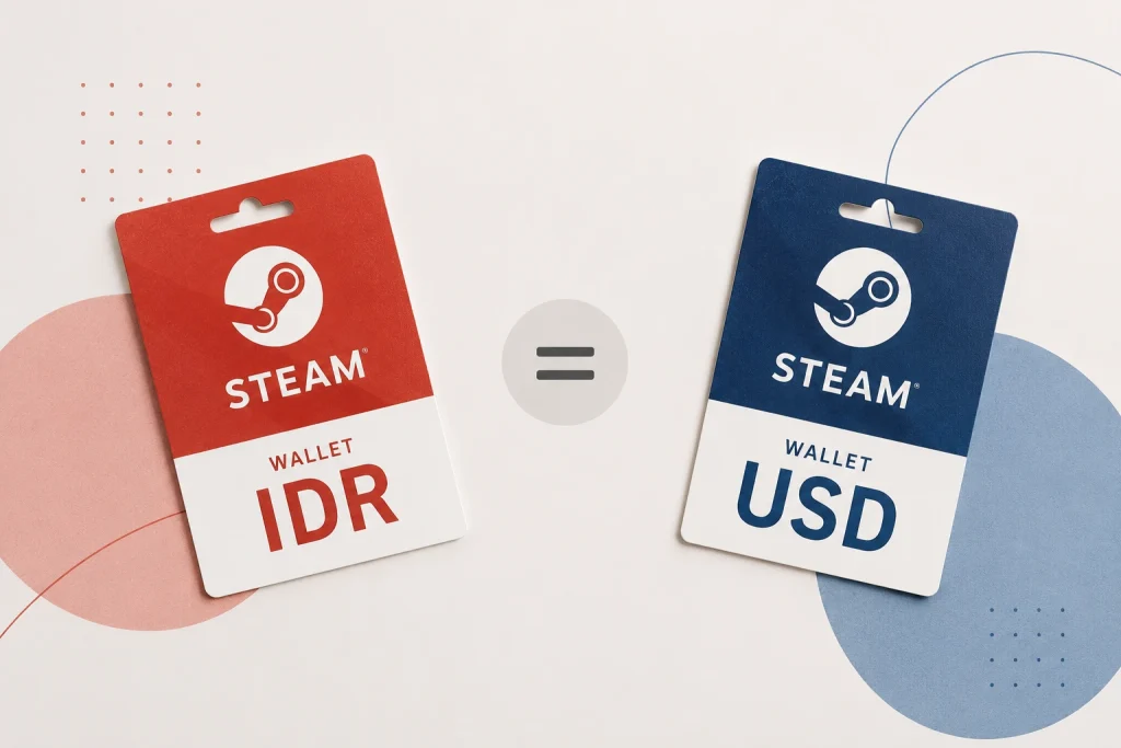 Steam Wallet IDR vs USD: Mana Lebih Hemat? 1 Steam Wallet IDR vs USD: Mana Lebih Hemat?
