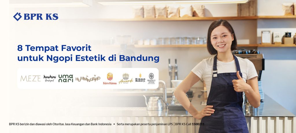 8 Tempat Ngopi Estetik di Bandung, Wajib Coba!