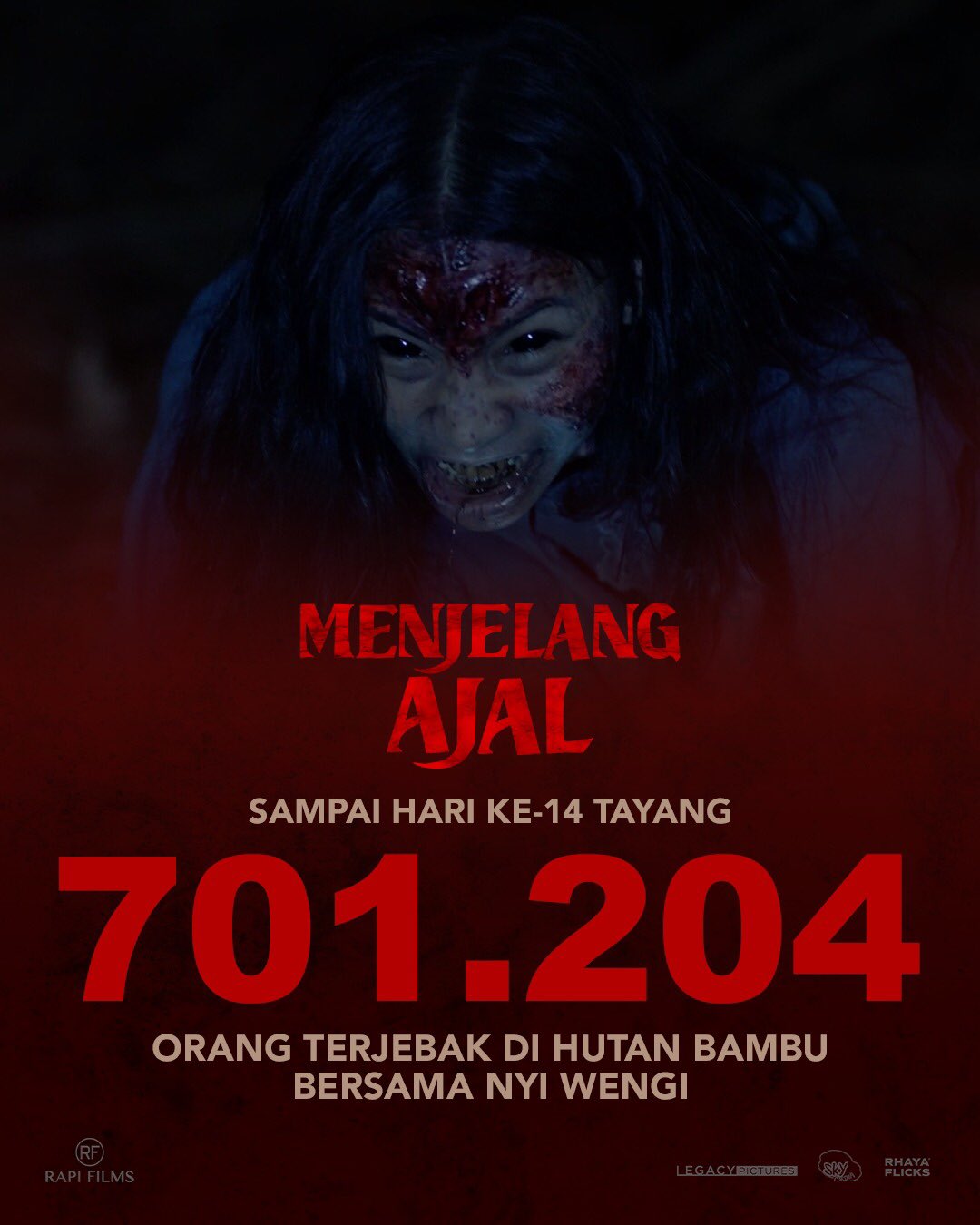 Sinopsis dan Pemain Film Menjelang Ajal, Horor Rapi Films di Netflix 6 Grafis Menjelang Ajal 701.204 penonton bersama Nyi Wengi
