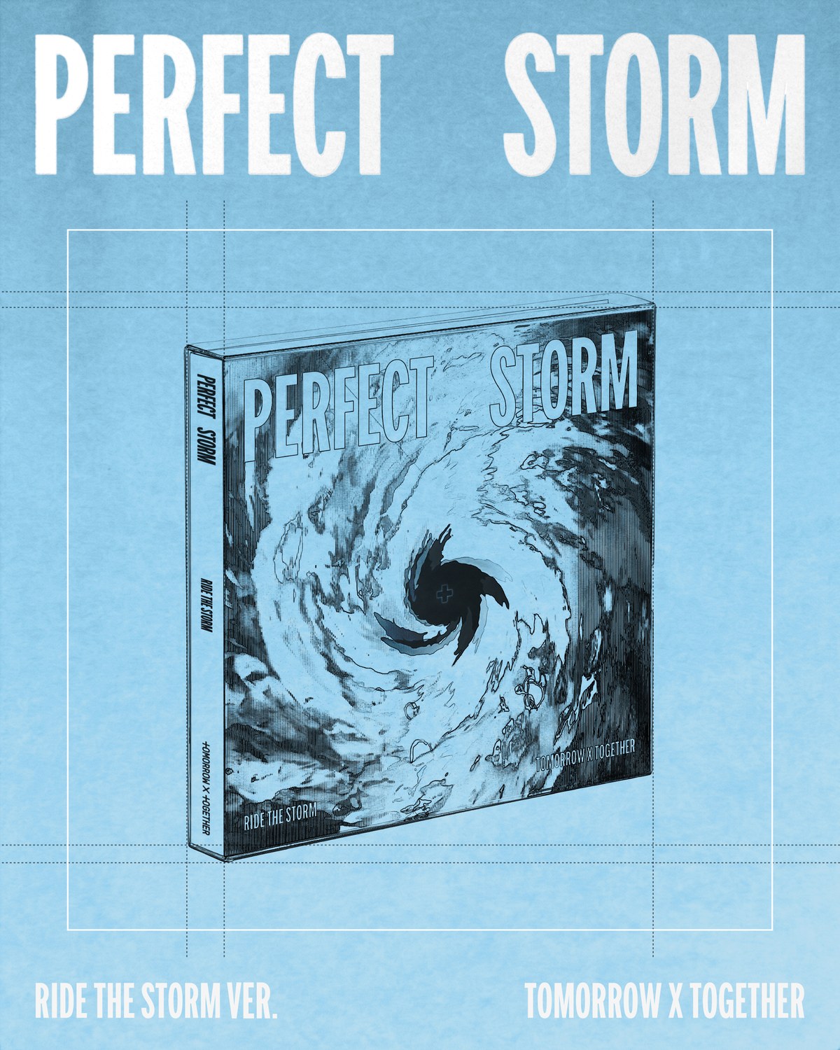 Album TXT PERFECT STORM versi RIDE THE STORM