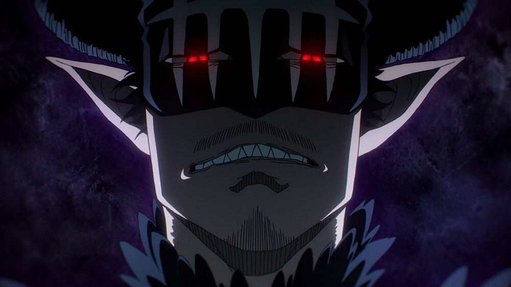 Dante Zogratis dalam wujud iblis di Black Clover Season 2 episode 5