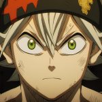 Asta dari anime Black Clover Season 2 dengan latar merah
