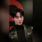 Byeon Woo-seok berpose di acara ulang tahun ke-10 Netflix Korea
