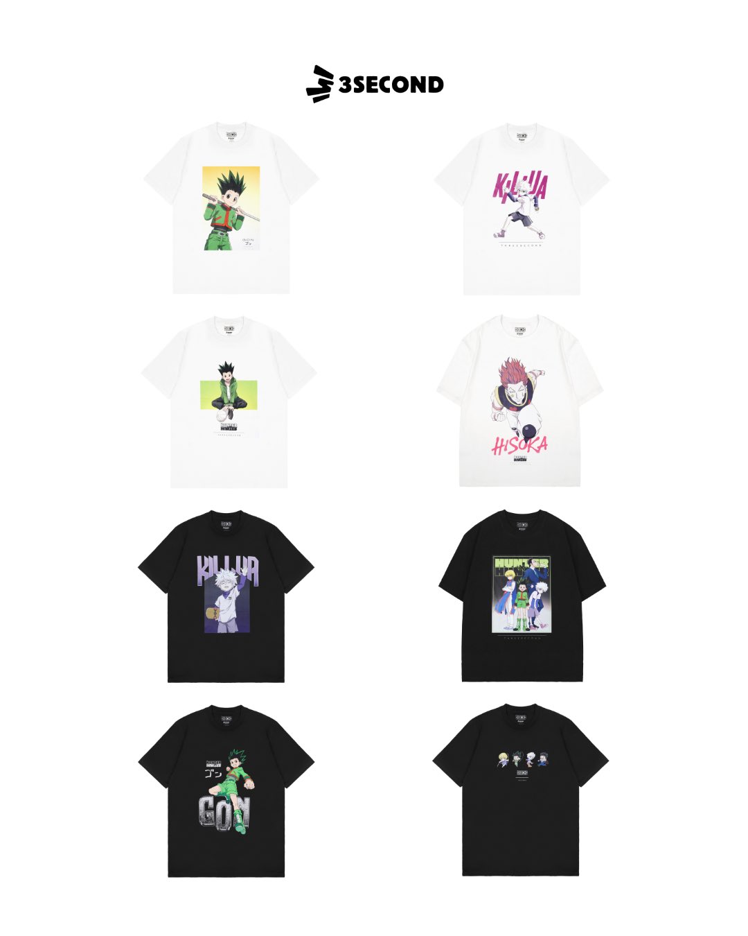 Koleksi kaus 3SECOND Hunter x Hunter di Comifuro 23
