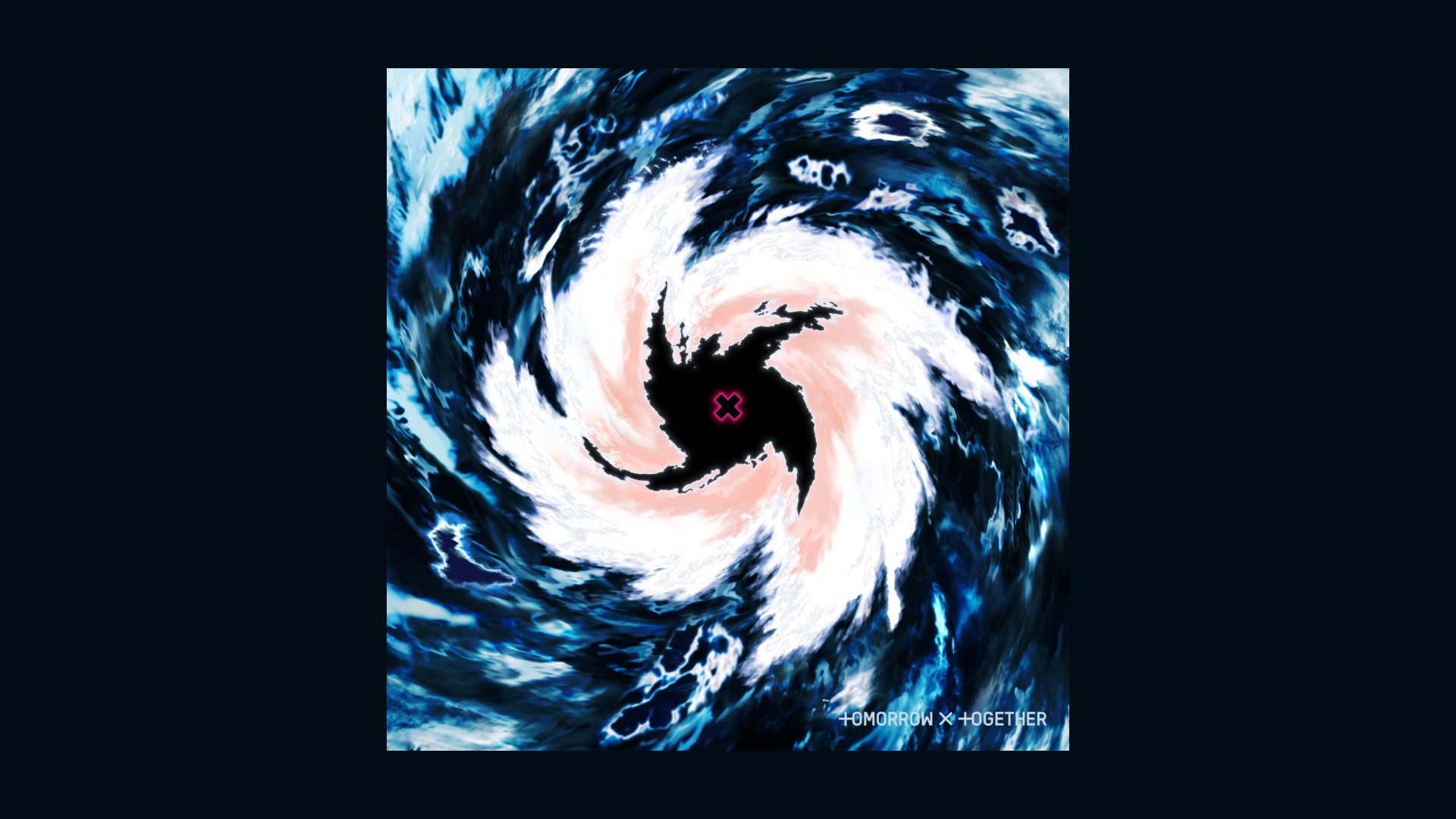 Artwork mini album TXT PERFECT STORM