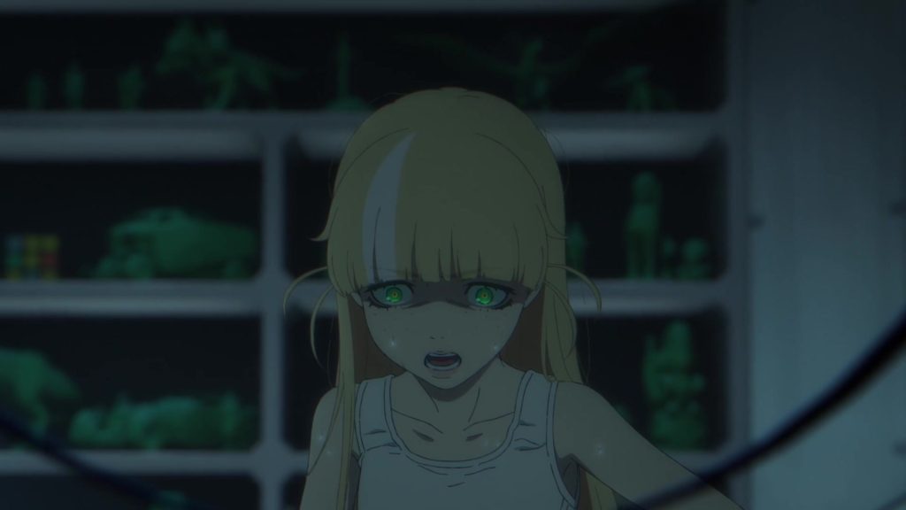 Gadis berambut pirang dalam teaser anime Death Stranding Isolations