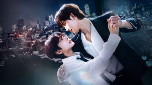Yim Si-wan dan Seorina dalam poster drama Love in Disguise