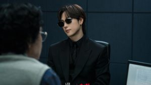 Adegan pemeriksaan polisi di drama tvN Love in Disguise