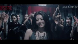 Member BABYMONSTER di still cut MV DESERVE