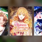 Poster Why the Villainess Wields the Sword, The Villainess Reverses Hourglass, dan I Will Become the Villain's Poison Taster