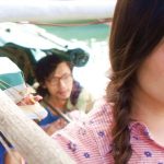 Chloe Maayan sebagai Mui di atas kapal dalam film Three Husbands