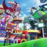Kru Topi Jerami di pulau Egghead dalam anime One Piece