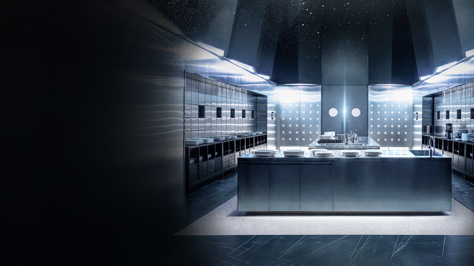 Key art arena dapur kompetisi The Table: K-Chef 2026 dalam drama Final Table