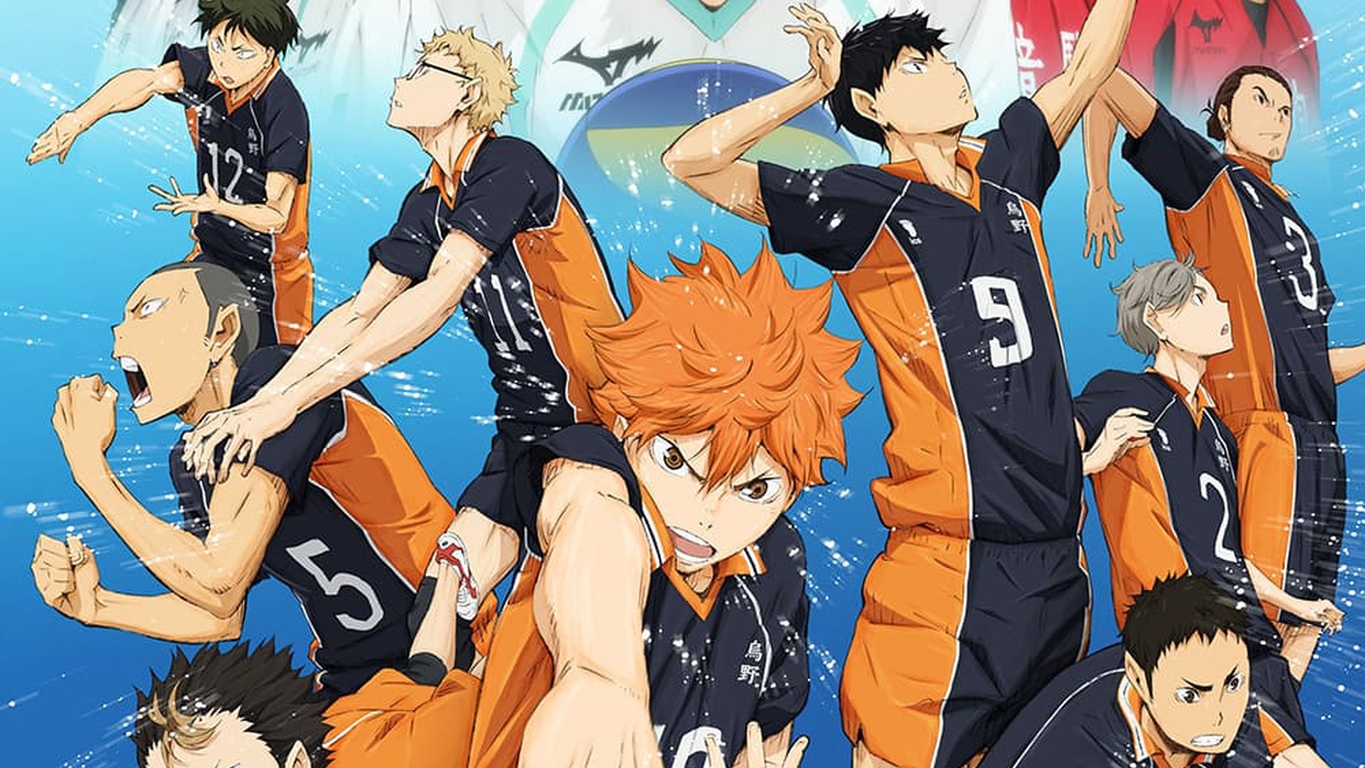 Panduan Haikyuu!!: Urutan Nonton, Tim Sekolah & Tempat Legal 2 Visual musim 1 Haikyuu dari situs resmi