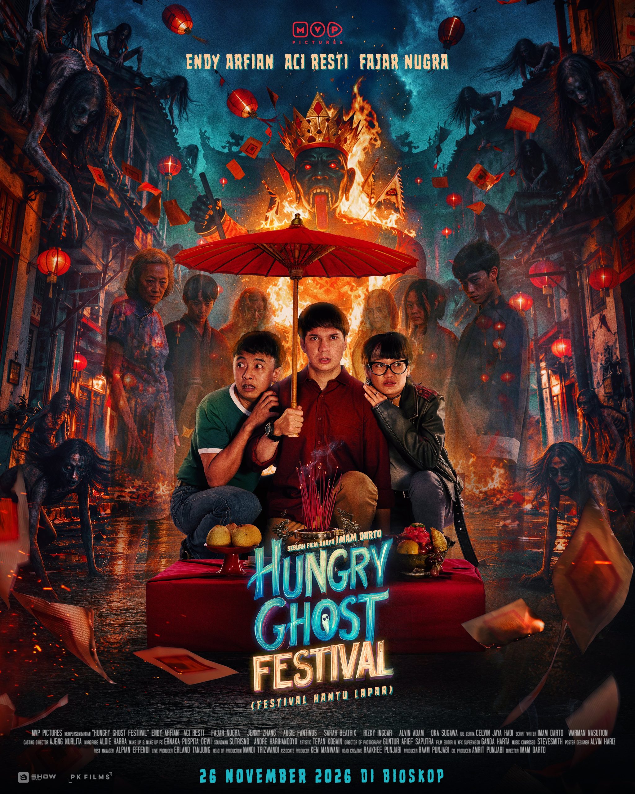 Poster Hungry Ghost Festival karya Imam Darto
