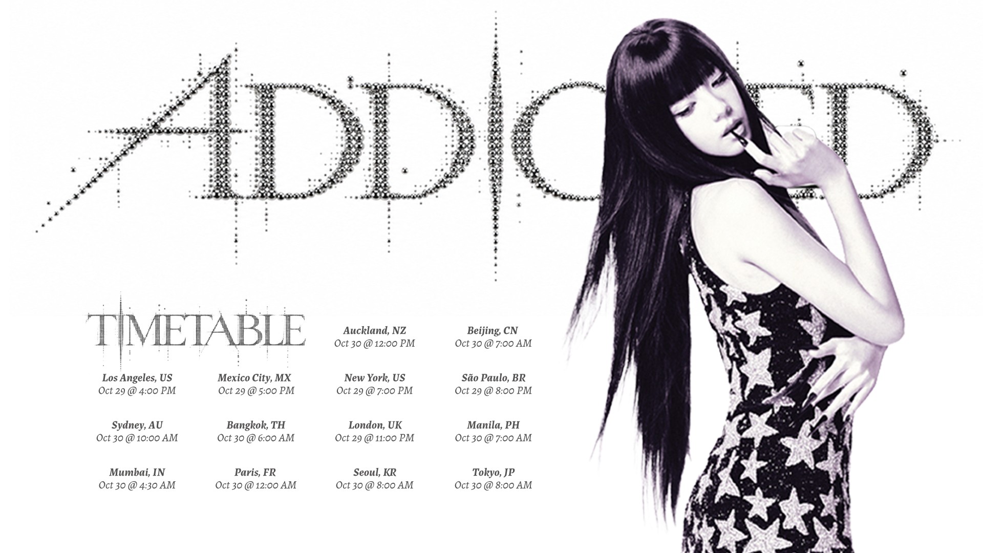 Jadwal rilis single ADDICTED Jisoo di berbagai kota dunia