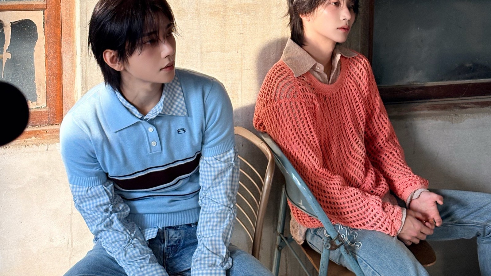 Jeonghan dan Joshua dalam foto JxJ Diary