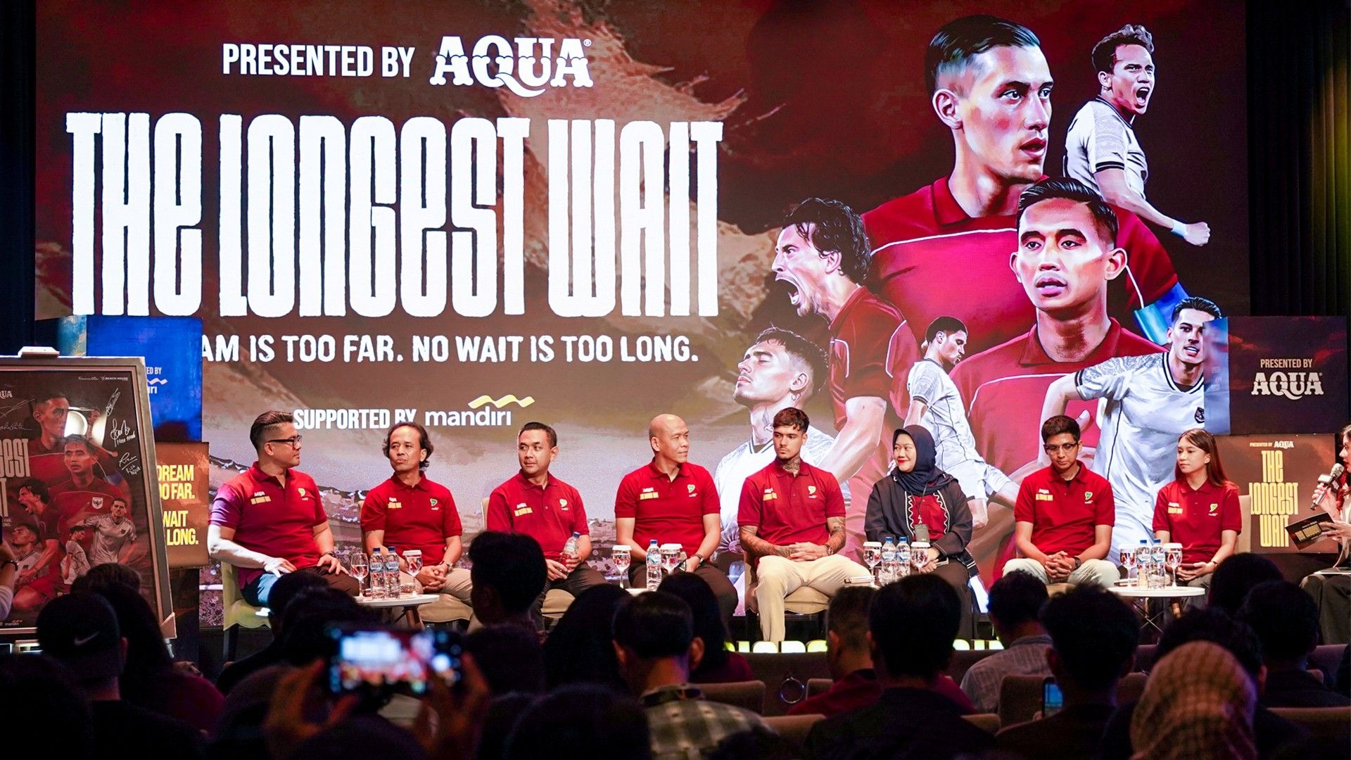 Konferensi pers film dokumenter The Longest Wait di Jakarta