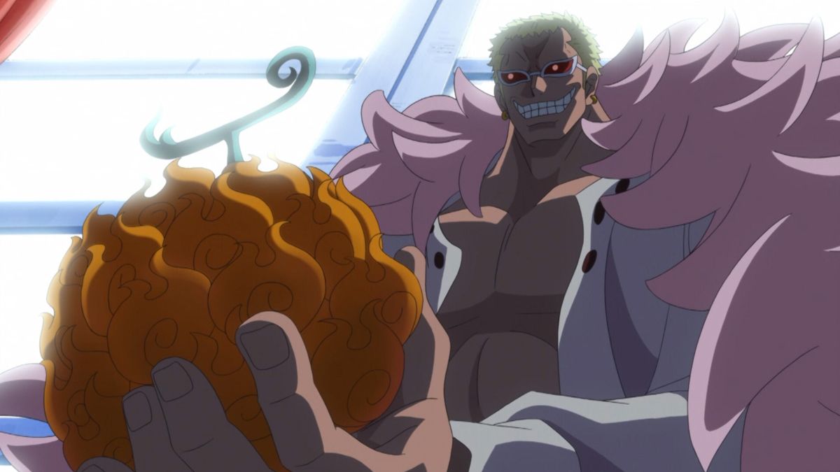 Adegan anime One Piece arc Dressrosa