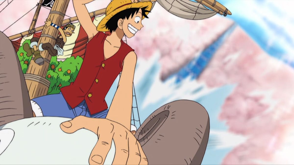 Kru Topi Jerami di anime One Piece