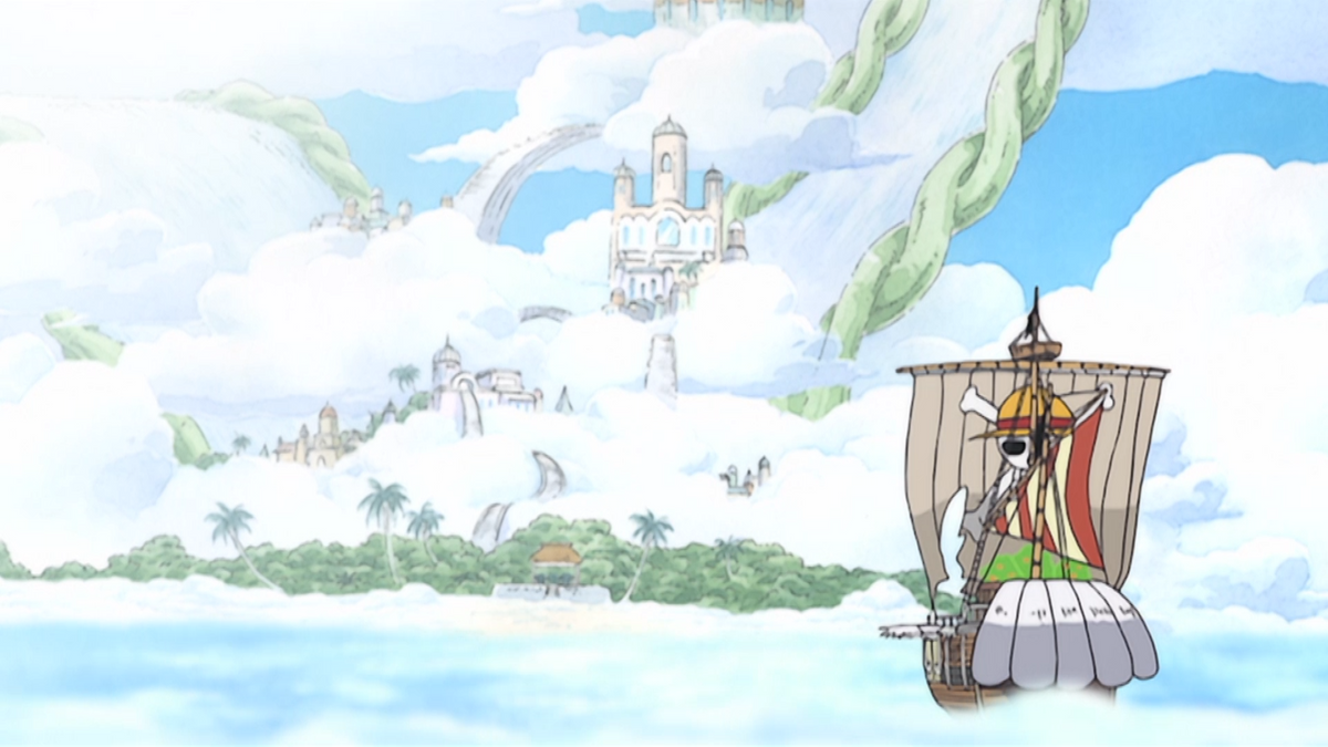 Adegan anime One Piece arc Skypiea