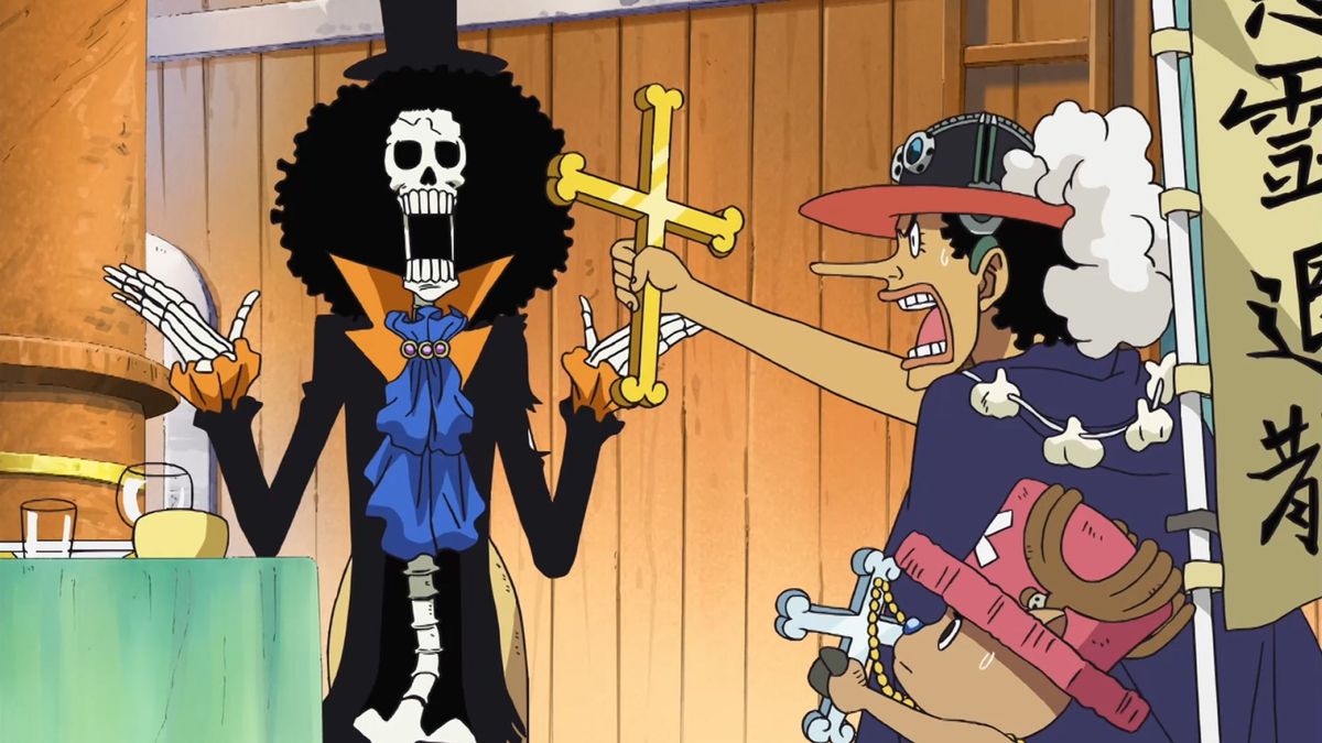 Adegan anime One Piece arc Thriller Bark