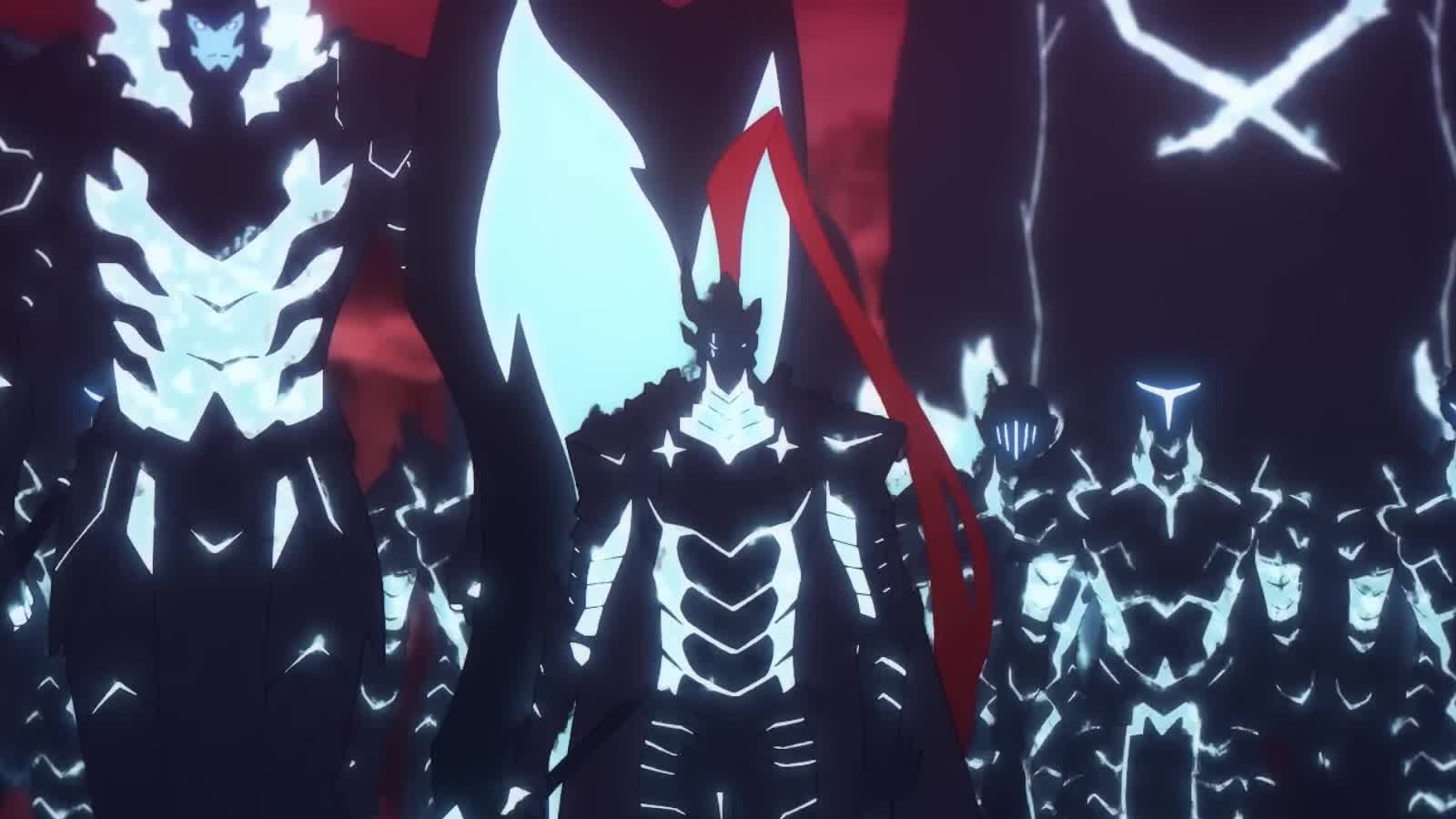 Pasukan bayangan milik Sung Jinwoo dalam trailer anime Solo Leveling Season 2