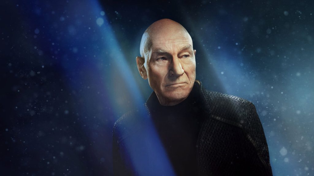 Patrick Stewart Meninggal Dunia: Penyebab, Profil, dan Peran Ikoniknya 1 Patrick Stewart sebagai Jean-Luc Picard di key art Star Trek: Picard