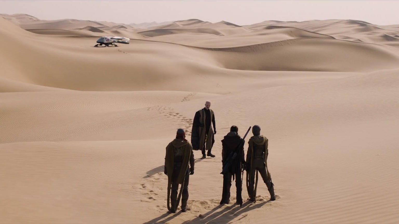 Pemain & Karakter Dune Part Three: Paul, Chani, Alia, Irulan 6 Ensemble di gurun Arrakis dalam Dune Part Three