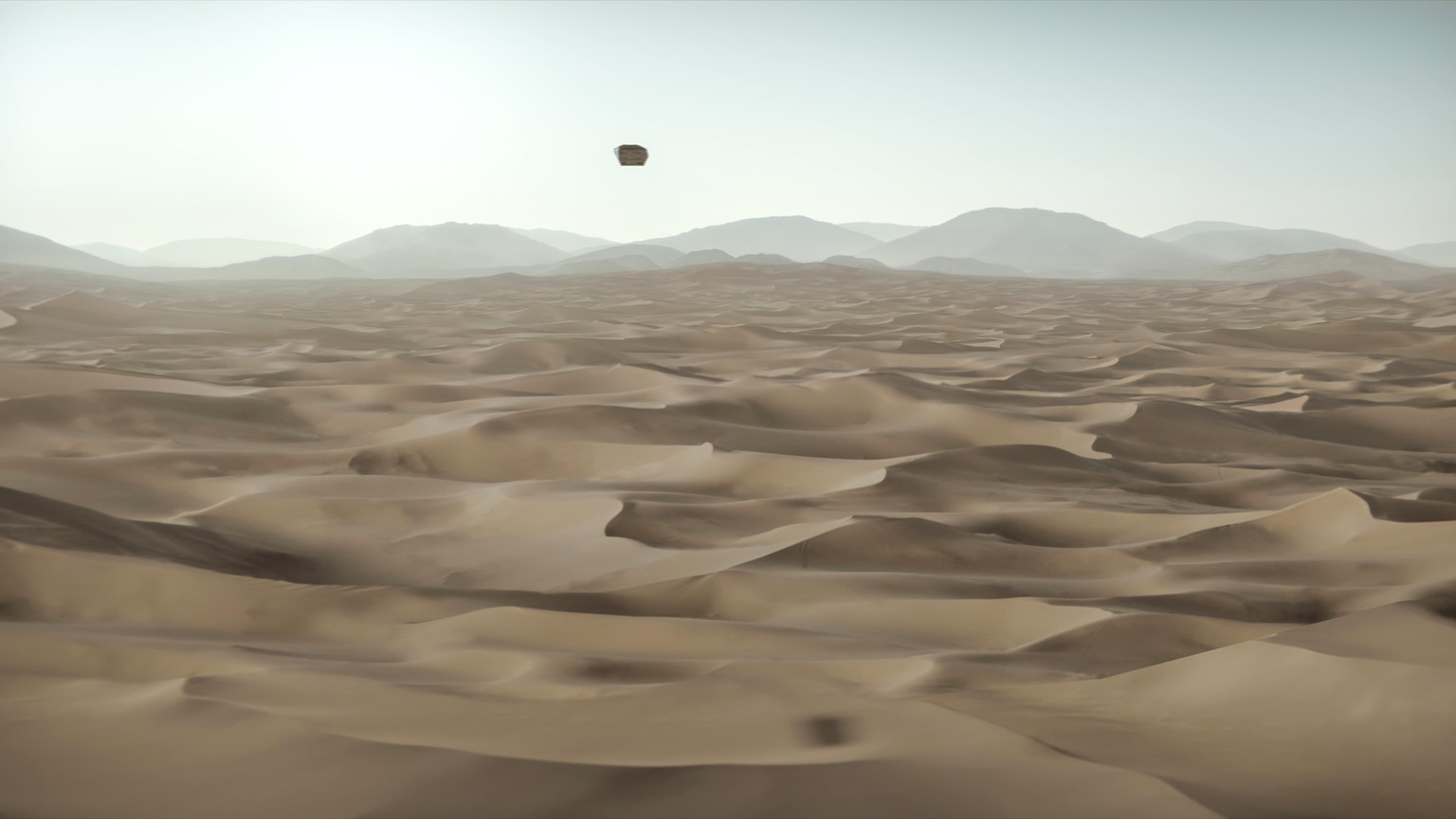 Lanskap Arrakis atau era Imperium awal terkait spice dalam Dune Prophecy