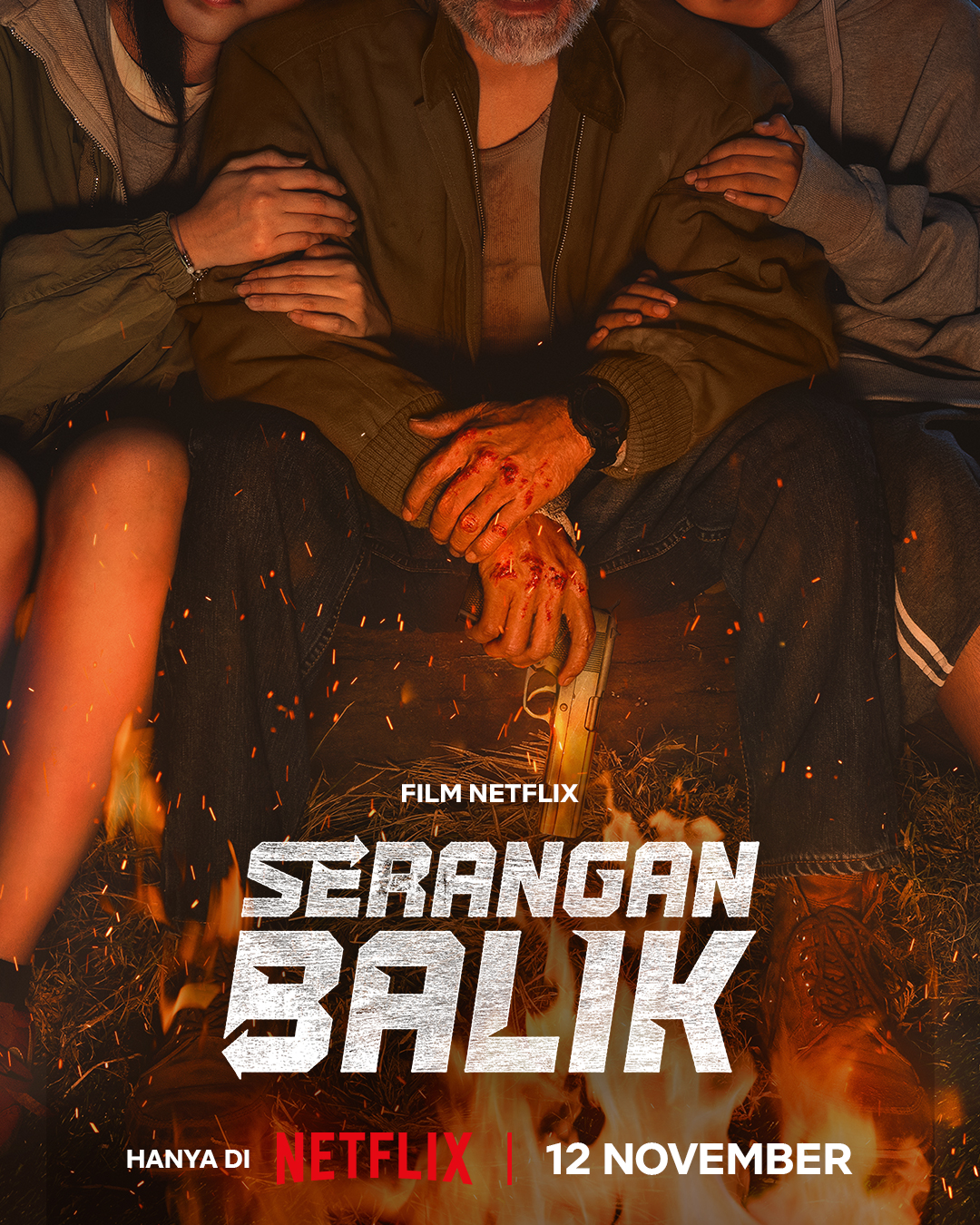 Poster Serangan Balik tayang 12 November di Netflix