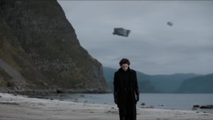 Paul Atreides di pantai Caladan dalam Dune Part One